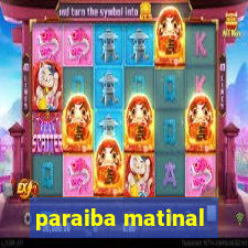 paraiba matinal