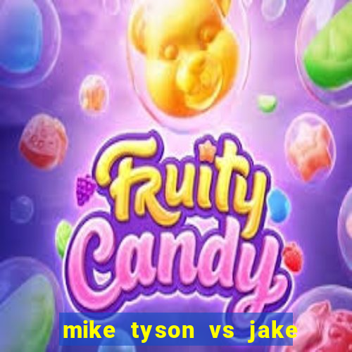 mike tyson vs jake paul assistir online