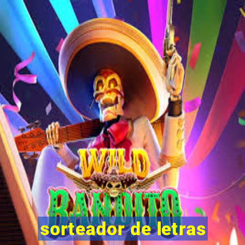 sorteador de letras