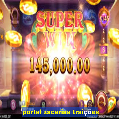 portal zacarias traições