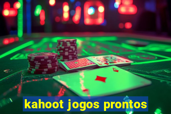 kahoot jogos prontos