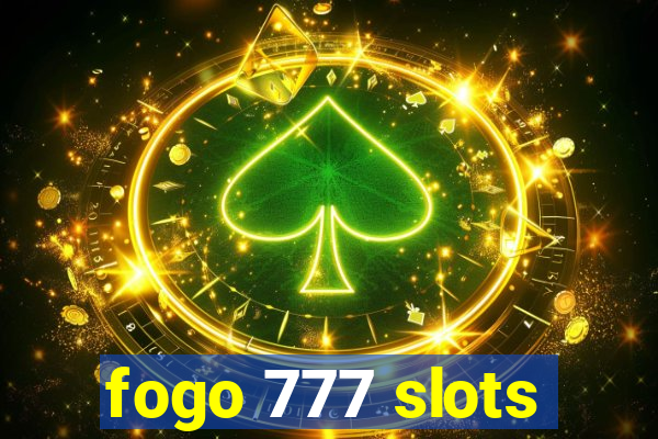 fogo 777 slots