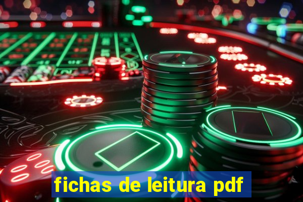 fichas de leitura pdf