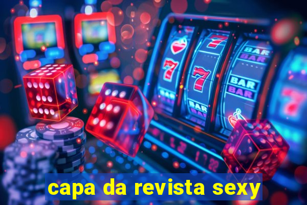 capa da revista sexy