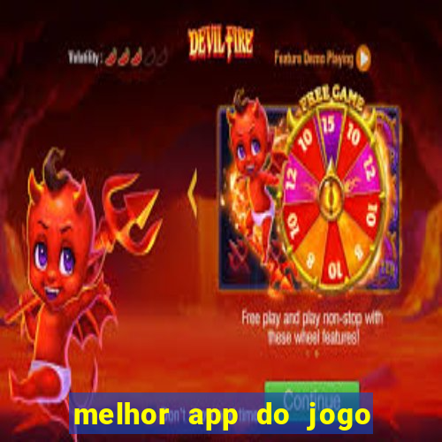 melhor app do jogo do bicho