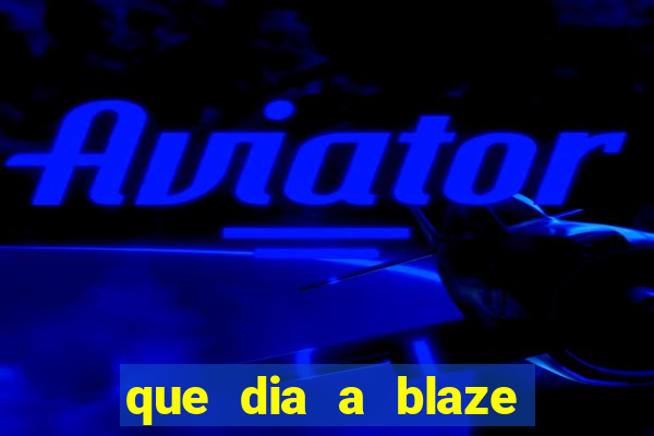 que dia a blaze paga o cashback